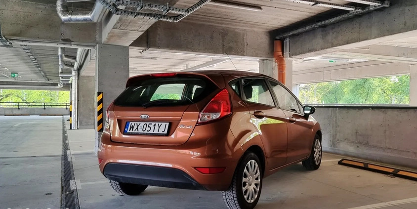 Ford Fiesta cena 31500 przebieg: 90711, rok produkcji 2015 z Warszawa małe 16